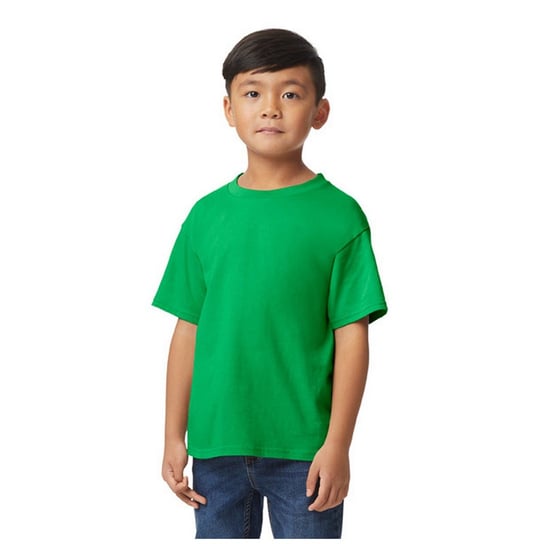 Gildan Koszulka Dziecięca/dziecięca Softstyle Midweight T-Shirt (XL 8,5-9 / Zielony) GILDAN