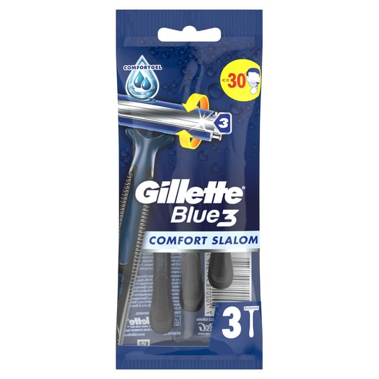 Gillette Blue 3 Maszynki Jednorazowe Do Golenia 3Szt Gillette