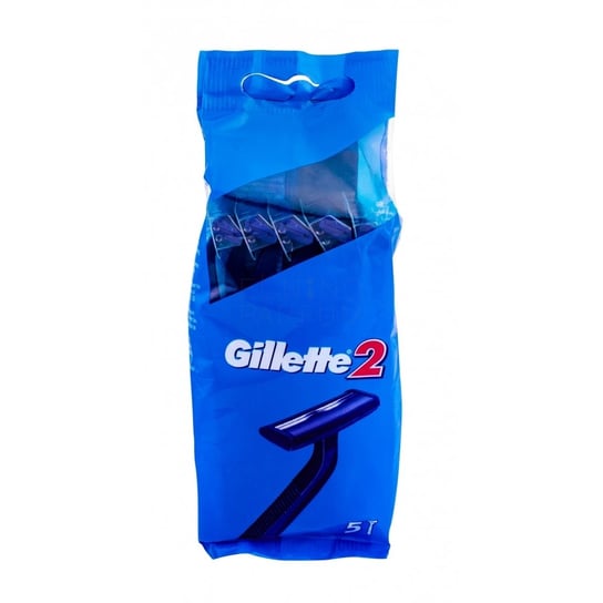 Gillette, Blue II, jednorazowe maszynki do golenia dla mężczyzn, 5 szt. Gillette