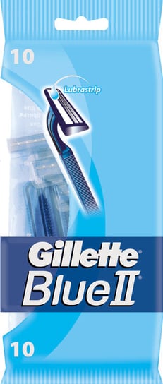 Gillette, Blue II, maszynki do golenia, 10 szt. Gillette