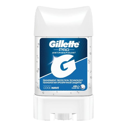Gillette, dezodorant antyperspiracyjny w żelu Cool Wave, 70 ml Gillette