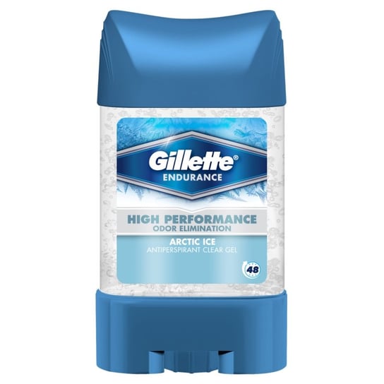 Gillette, Endurance High Performance, Antyperspirant w żelu dla mężczyzn Arctic Ice, 70 ml Gillette