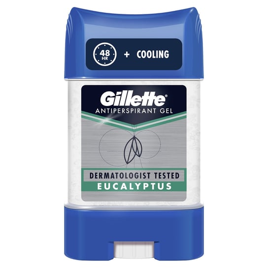 Gillette, Eucalyptus, Antyperspirant w żelu dla mężczyzn, 70 ml Procter & Gamble