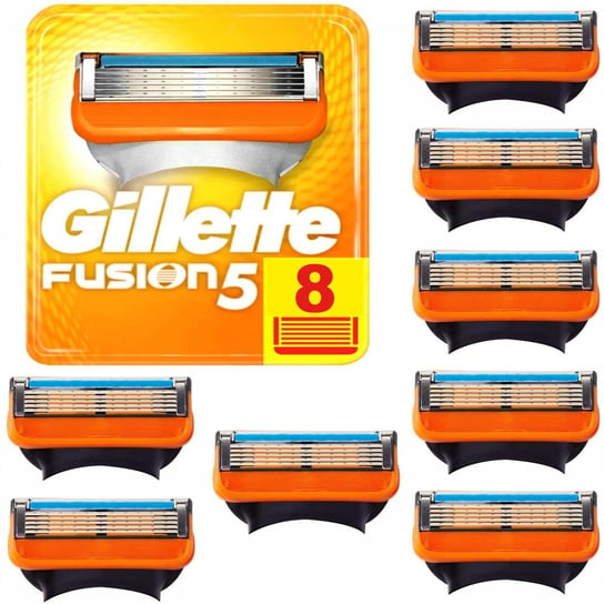 Gillette FUSION 5 OSTRZA 8 SZT NZ Gillette