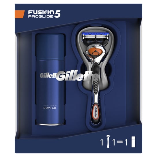 Gillette, Fusion 5 Proglide, zestaw, 2 szt. Gillette