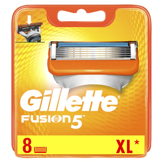 Gillette, Fusion Manual, 8 wymiennych wkładów Gillette