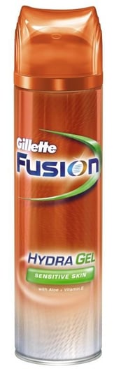 Gillette, Fusion, nawilżający żel do golenie dla skóry wrażliwej, 200 ml Gillette