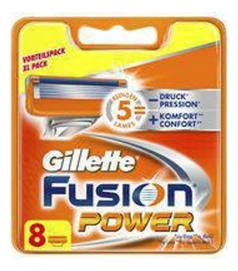 Gillette Fusion Power Wkłady do maszynki do golenia 8szt. Gillette