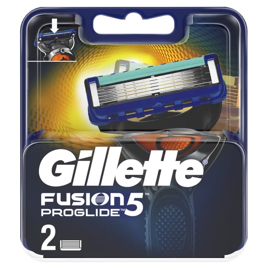 Gillette, Fusion Proglide Manual, 2 wymienne wkłady Gillette