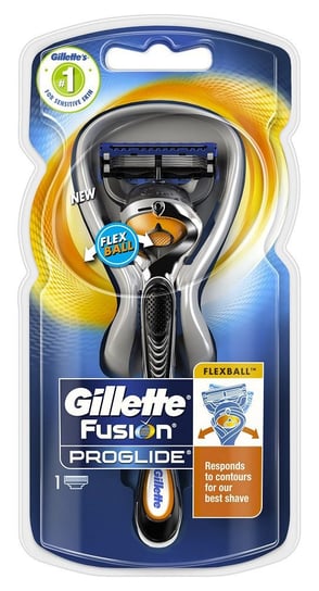 Gillette, Fusion Proglide, maszynka do golenia + wkład 1 szt. Gillette