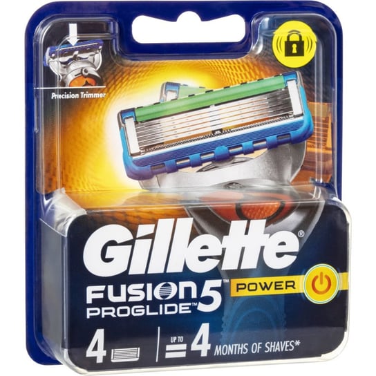 Gillette Fusion Proglide Power 4szt Gillette