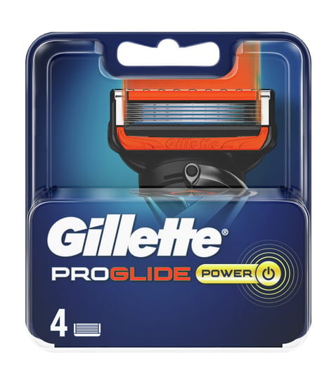 Gillette Fusion, wymienne ostrza do maszynki do golenia, 4 szt. Gillette