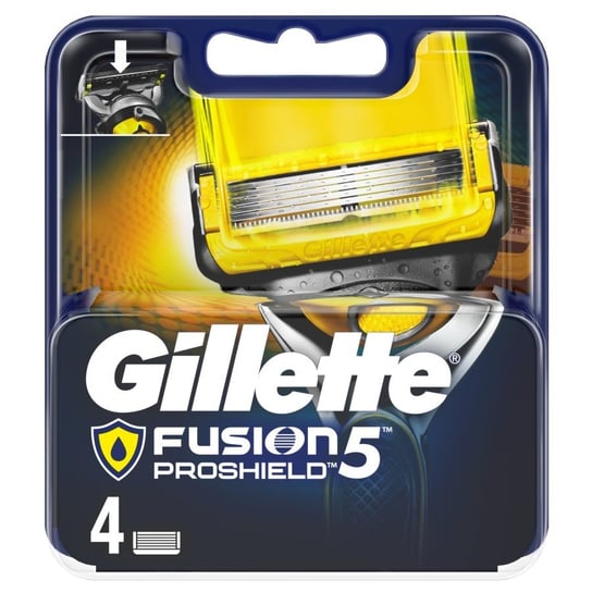 Gillette, Fusion, zapasowe ostrza 4 szt. Gillette