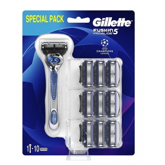Gillette, Fusion5 ProGlide, Maszynka z wkładami, 10 szt. Gillette
