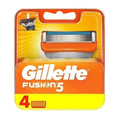 Gillette, Fusion5 wymienne ostrza do maszynki do golenia 4szt. Gillette