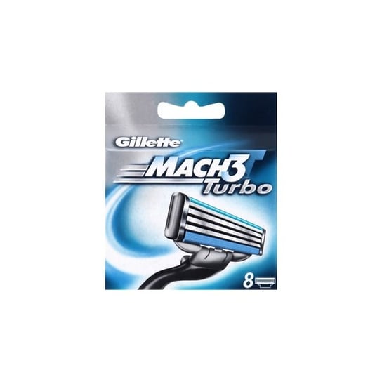 Gillette, Mach 3 Turbo, 8 wymiennych wkładów Gillette