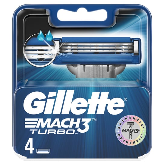 Gillette Mach 3 Turbo Wkład 8szt Gillette