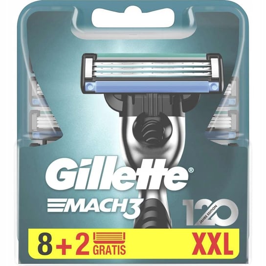 Gillette Mach 3 wkłady do golenia 10 sztuk Gillette