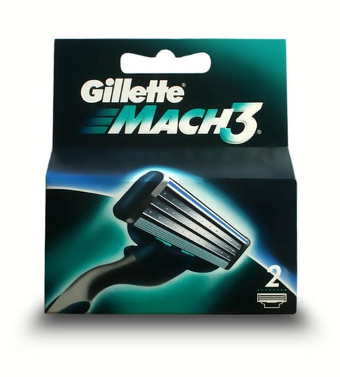 Gillette, Mach 3, wkłady do maszynki, 2 szt. Gillette