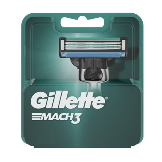 Gillette Mach 3, Wymienne ostrza do maszynki do golenia, 4szt. Gillette