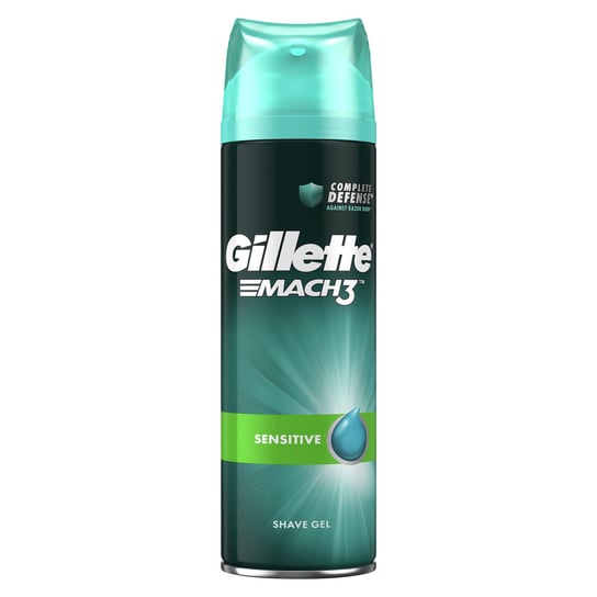 Gillette, Mach 3, żel do golenia dla skóry szczególnie wrażliwej, 200 ml Gillette