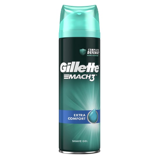 Gillette, Mach 3, żel do golenia łagodzący, 200 ml Gillette