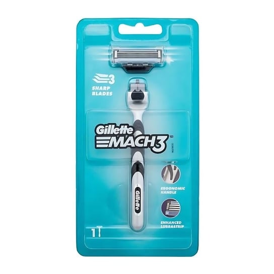 Gillette Mach3 Maszynka do Golenia dla Mężczyzn 1 Sztuka Gillette