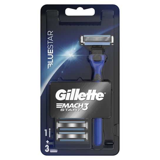 Gillette Mach3 Start Maszynka do golenia dla mężczyzn x- 3 Ostrza Gillette