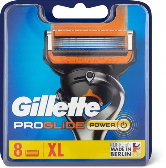 Gillette ProGlide POWER Wkłady do maszynek 8 szt. Gillette