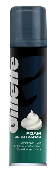 Gillette, Sensitive Skin, pianka do golenia, 200 ml Gillette