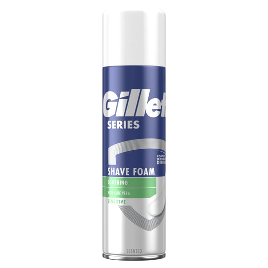 Gillette, Series, pianka do golenia dla skóry wrażliwej, 250 ml Gillette