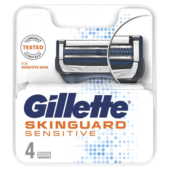 Gillette, SkinGuard Sensitive, wkłady do maszynki, 4 szt. Gillette