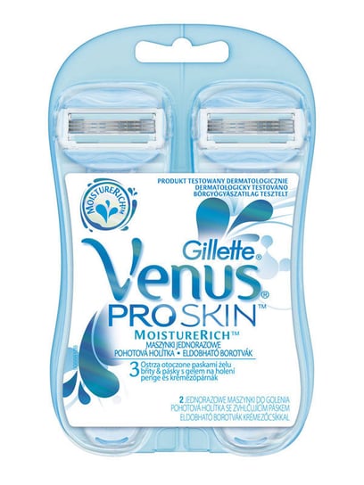 Gillette, Venus ProSkin MoistureRich, maszynki do golenia, 2 szt. Gillette