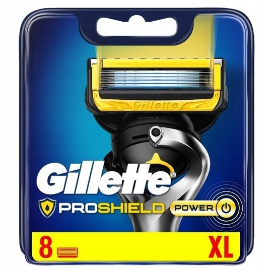 Gillette, Wkłady do golenia Fusion 5 Proglide Power, 8 szt. Gillette