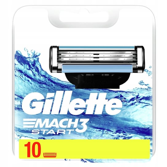 Gillette wkłady-ostrza do maszynki MACH3 START 10 sztuk Gillette