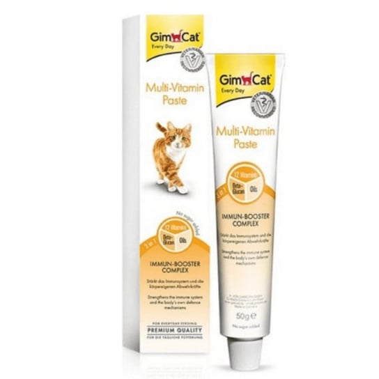 Gimcat Multi Vitamin Pasta Wspierająca Układ Odpornościowy 200G GimCat