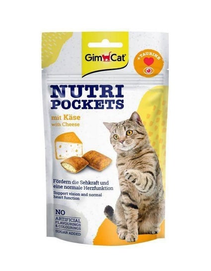 Gimcat Nutri Pockets 60g Ser+Tauryna GIMBORN