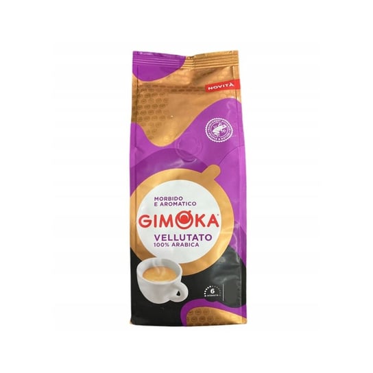 Gimoka, kawa ziarnista Vellutato Rainforest, 1 kg Gimoka