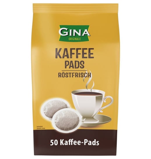 Gina Kaffee Gemahlen Pads 50 szt. Inna marka