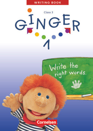 Ginger 1. My First Writing Book. Schreibheft. Alle Ausgaben Cornelsen Verlag Gmbh, Cornelsen Verlag