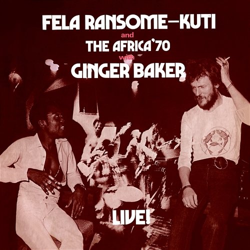 Ginger Baker and Tony Allen Drum Solo Afrika 70, Fela Kuti, Ginger Baker