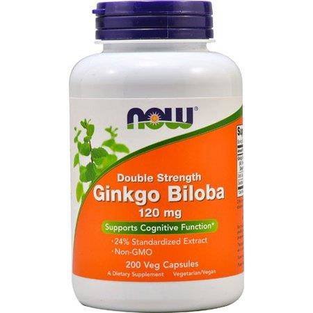 Ginkgo Biloba - Miłorząb Japoński ekstrakt ( Suplement diety, 200 kaps.) Inna marka