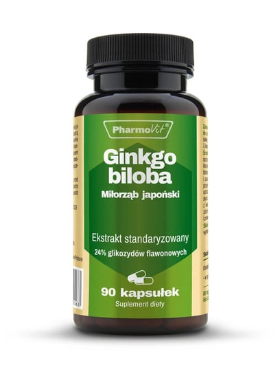 Ginkgo Biloba Pharmovit, suplement diety, 90 kapsułek Pharmovit