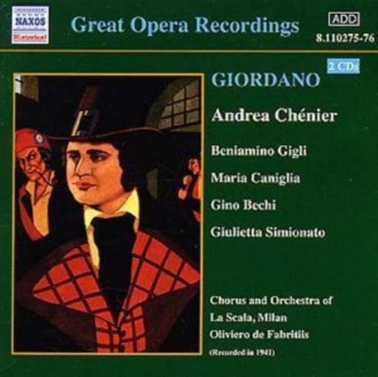 GIORDANO ANDREA CHENIER 2CD Gigli Beniamino