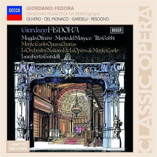 Giordano: Fedora Orchestre National de l'Opéra de Monte-Carlo