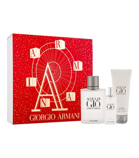 Giorgio Armani, Acqua di Gio Pour Homme, zestaw kosmetyków, 3 szt. Giorgio Armani