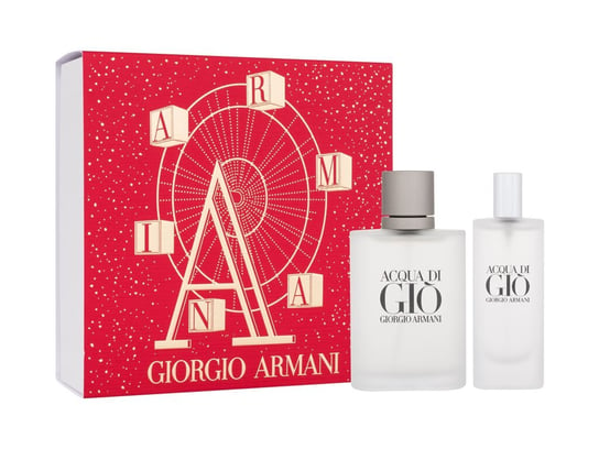 Giorgio Armani, Acqua di Gio Pour Homme, Zestaw perfum, 2 szt. Giorgio Armani