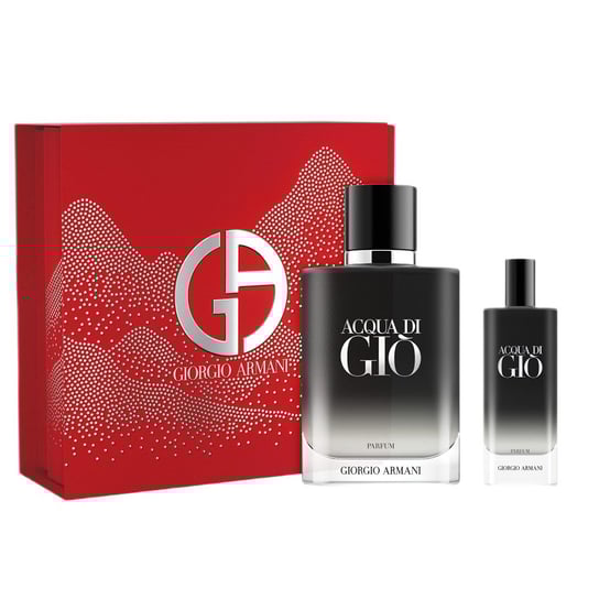 Giorgio Armani, Acqua di Gio Pour Homme zestaw perfumy spray 100ml + perfumy spray 15ml Giorgio Armani