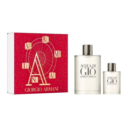 Giorgio Armani Acqua di Gio pour Homme zestaw - woda toaletowa 200 ml + woda toaletowa  30 ml 1 Giorgio Armani