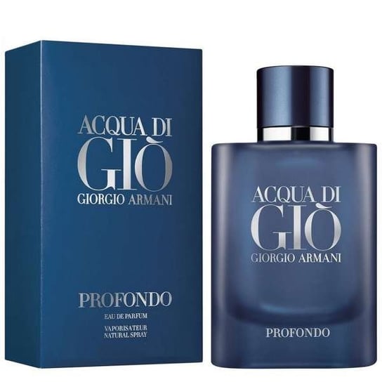 Giorgio Armani, Acqua Di Gio Profondo, woda perfumowana, 125 ml Giorgio Armani